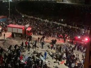 Video: Ngeri! 2 Gedung Permukiman di Maroko Runtuh, 22 Orang Tewas