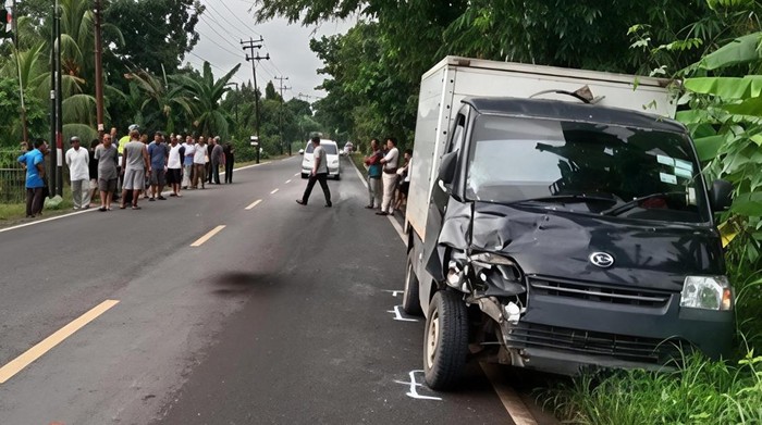 IRT di OKI Tewas Usai Motornya Bertabrakan dengan Mobil Boks