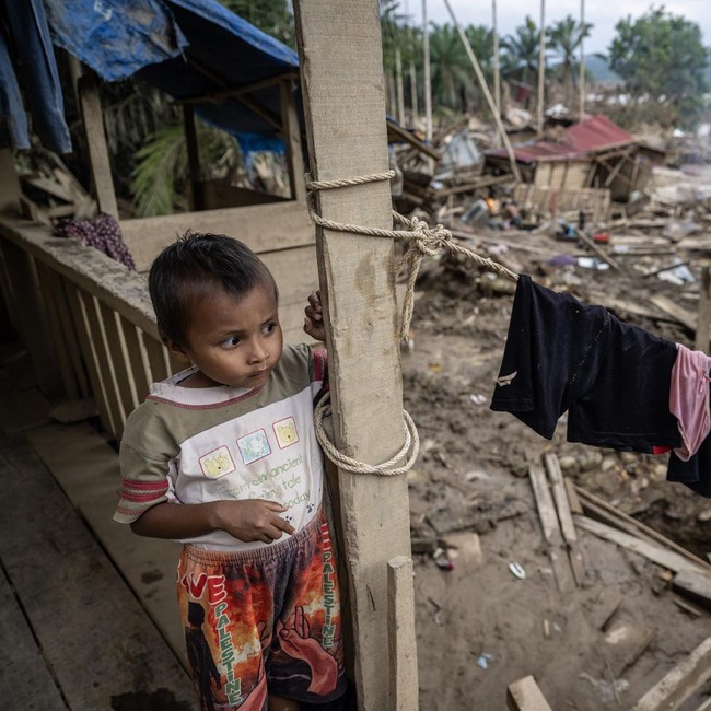 Lubok Pusaka Porak-Poranda, Banjir Bandang Sapu Bersih Hampir Seluruh Desa