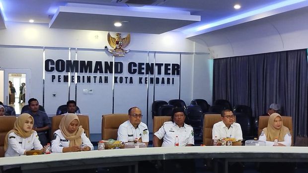 Pemkab Konawe belajar lanayanan 112 ke Pemkot Kendari. Dokumen Istimewa Pemkab Konawe belajar lanayanan 112 ke Pemkot Kendari. Dokumen Istimewa