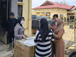 Polres Aceh Tamiang Tetap Layani Laporan Warga Dianiaya Meski Masih Berlumpur
