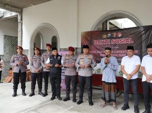 Polres Kediri Bangun Sumur Bor untuk Masjid, Warga Kini Nikmati Air Bersih