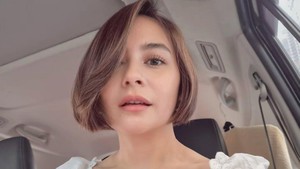 Omara juga mengunggah foto Prilly sambil memuji bahwa potongan rambut itu terlihat luar biasa seksi. Foto: Instagram @omara.esteghlal