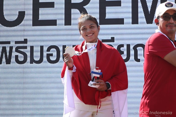 Riska Amelia Tetap Bersyukur meski Belum Sumbang Emas SEA Games 2025