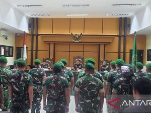 17 Terdakwa Kasus Prada Lucky Dituntut 6-9 Tahun Penjara dan Pecat dari TNI