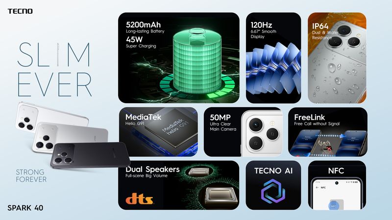 Tecno Spark 40