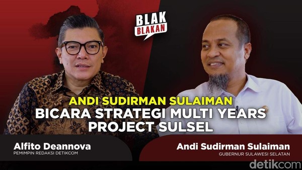 Andi Sudirman Sulaiman Bicara Strategi Multi Years Project Sulsel
