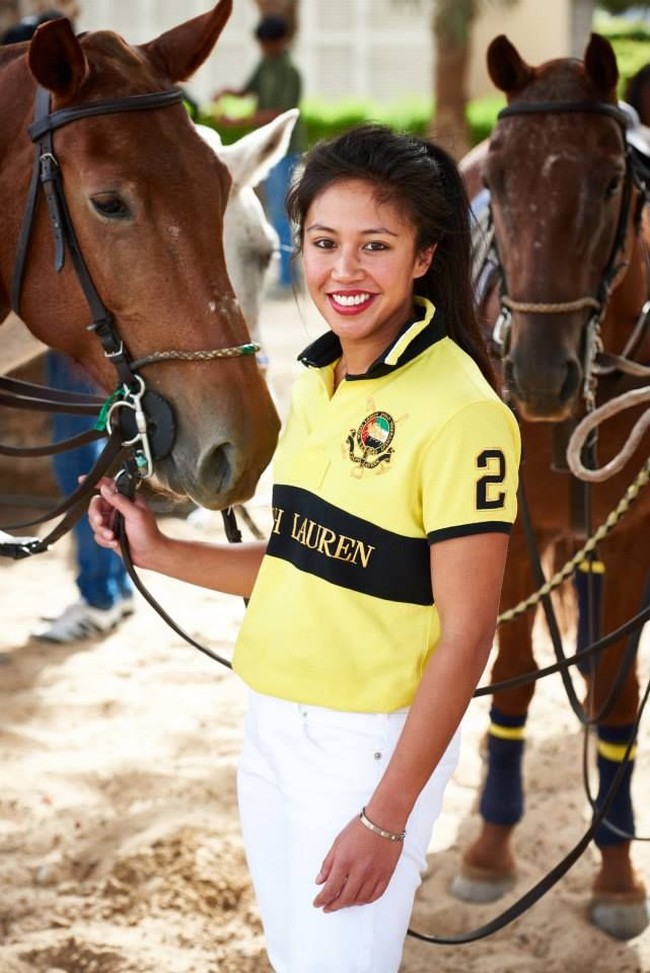 Kerajaan Brunei tak hanya diwakili satu orang di ajang SEA Games 2025. Kakak Pangeran Mateen, Putri Azemah Nimatul Bolkiah, juga ikut menjadi atlet polo di SEA Games yang berlangsung di Thailand. Foto: Dok. Instagram ranoadidas, tmski, phralan via vn express