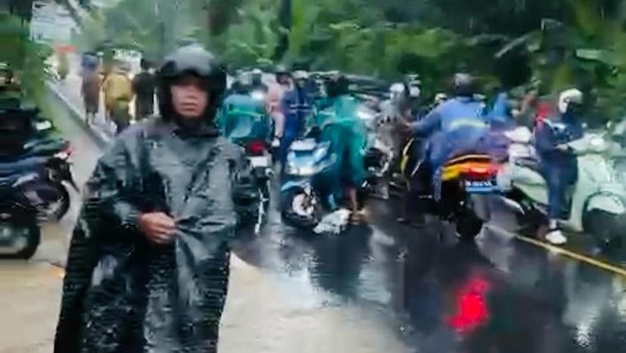 Jalur Amlapura-Denpasar Tersendat akibat Banjir, Ternak Warga Terendam