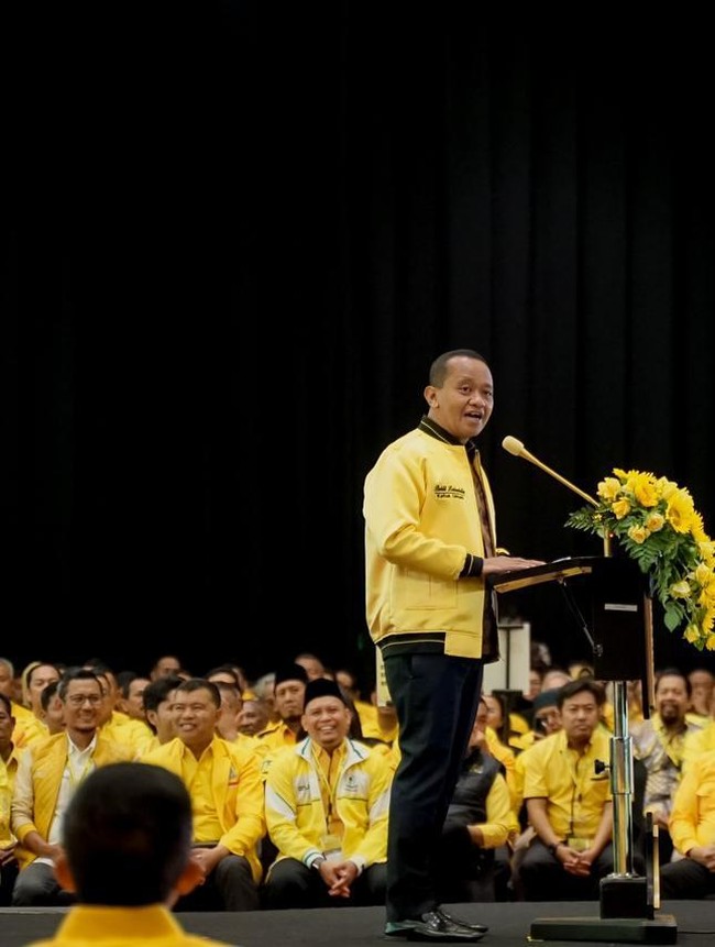Bahlil Tekankan Kader Golkar Siaga Hadapi Bencana