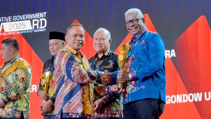Pemkab Mimika Raih Penghargaan IGA 2025 Berkat Inovasi Pelayanan Publik