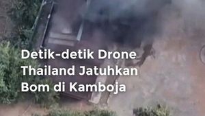 Video: Detik-detik Drone Thailand Jatuhkan Bom di Kamboja