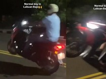Naik Motor Ugal-ugalan di Labuan Bajo, 2 Turis Inggris Minta Maaf