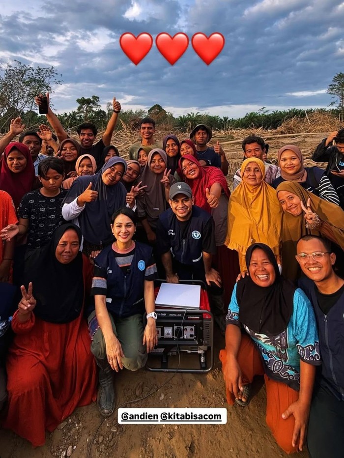 Fadil Jaidi datang langsung ke Desa Sekumur, Aceh Tamiang, Aceh.