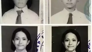 Pas foto SMP Ersa Mayori memperlihatkan rambut pendek tanpa poni dan senyum khasnya yang menawan. Foto: Instagram