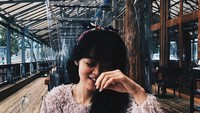 Kecintaan Gisela Cindy pada pasta terlihat pada foto ini. Ia memesan spaghetti yang disajikan dengan saus bolognese. Foto: Instagram/@giselacindy12