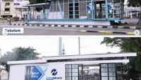 Halte Transjakarta Pasar Baru. Kini halte sudah lebih sipd setelah direnivasi. (dok. TransJakarta)