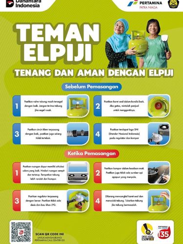 Imbauan Aman Gunakan Elpiji