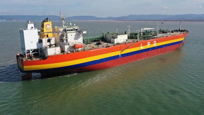 Perusahaan Pelayaran RI Mau Beli Kapal Gas Raksasa untuk Rute Luar Negeri