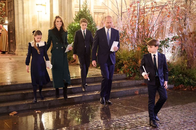 Kate Middleton LONDON, ENGLAND - DECEMBER 05: Catherine, Princess of Wales attends the 'Together At Christmas' Carol Service at Westminster Abbey on December 05, 2025 in London, England. Led by The Princess and supported by The Royal Foundation, the annual event offered a chance to pause and reflect on the values of love, compassion, and the connections we share. The service also highlighted remarkable individuals from across the UK who have demonstrated extraordinary kindness, empathy, and support within their communities. (Photo by Karwai Tang/WireImage)