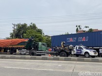 Kecelakaan Maut 2 Truk di Pantura Semarang gegara Sopir Ngantuk
