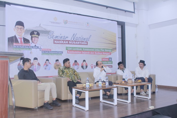 Ketua DPRD Gresik Ungkap Jejak Giri-Lombok di Seminar Nasional UIN Mataram