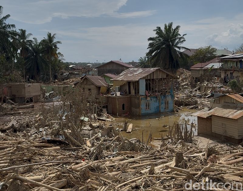 Kondisi Aceh Tamiang usai banjir surut Kondisi Aceh Tamiang usai banjir surut