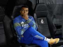 Madrid akan mengarungi enam laga sepanjang Januari 2026. Mbappe diyakini baru akan tampil di akhir bulan, andai penyembuhannya lancar (REUTERS/Susana Vera)