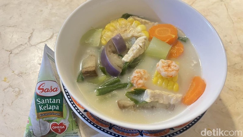 Resep Sayur Lodeh Udang yang Bikin Keluarga Ketagihan, Dijamin Sedap!