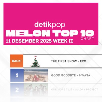The First Snow EXO Balik ke Top 10 Chart Melon