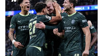 Kemenangan away yang penting bagi Manchester City. Foto: X.com