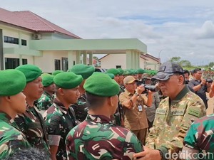 Menhan dan DPR RI Tinjau Batalyon Infanteri Baru di Muratara