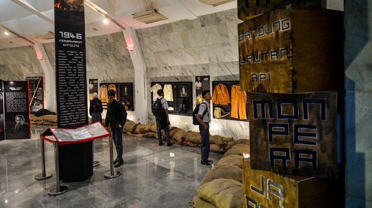 Pameran Bandung Lautan Api Hidupkan Kembali Jejak Perjuangan di Museum Monpera