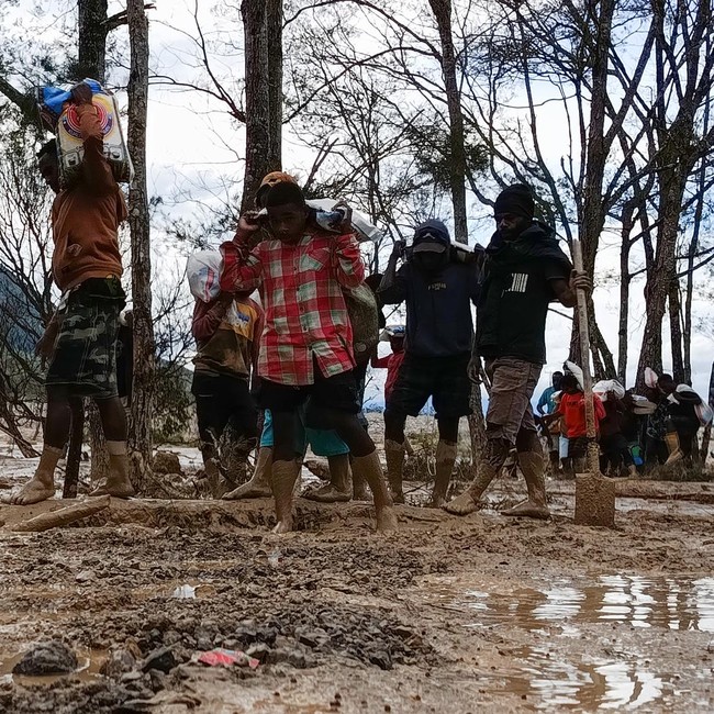 Papua Pegunungan Diterjang Banjir dan Longsor, Warga Mulai Dapat Bantuan