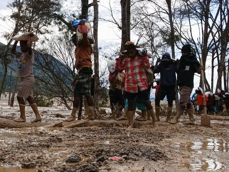 Papua Pegunungan Diterjang Banjir dan Longsor, Warga Mulai Dapat Bantuan