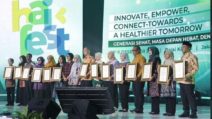 Sulsel Raih Penghargaan Provinsi Terbaik Cek Kesehatan Gratis 2025