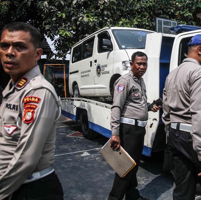 Polisi Olah TKP Insiden Mobil MBG Tabrak Siswa-Guru SD di Cilincing