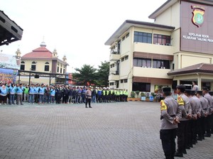 Polres Tanjung Priok Apel Gabungan Potensi Masyarakat, Antisipasi Gangguan Keamanan