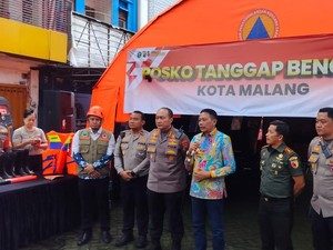 Polresta Malang Kota Siagakan 48 Personel di Posko Tanggap Bencana 24 Jam
