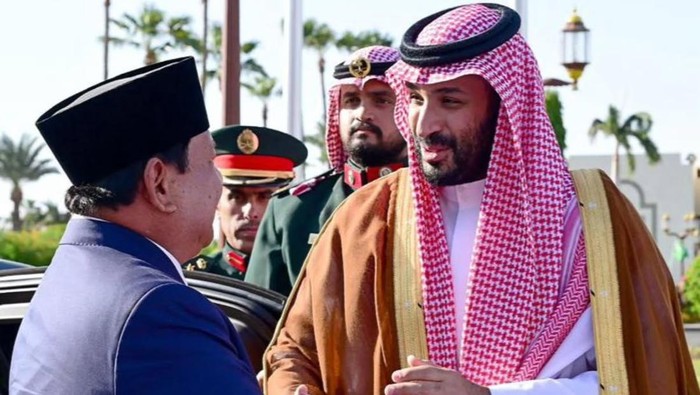 Prabowo Teleponan dengan Pangeran MBS, Bahas Bencana Sumatera-Kampung Haji