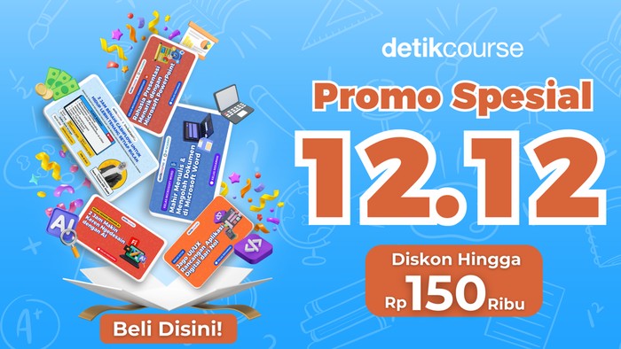 Belajar Hemat, Tutup Tahun dengan Invest Skill Bersama detikcourse Spesial 12.12