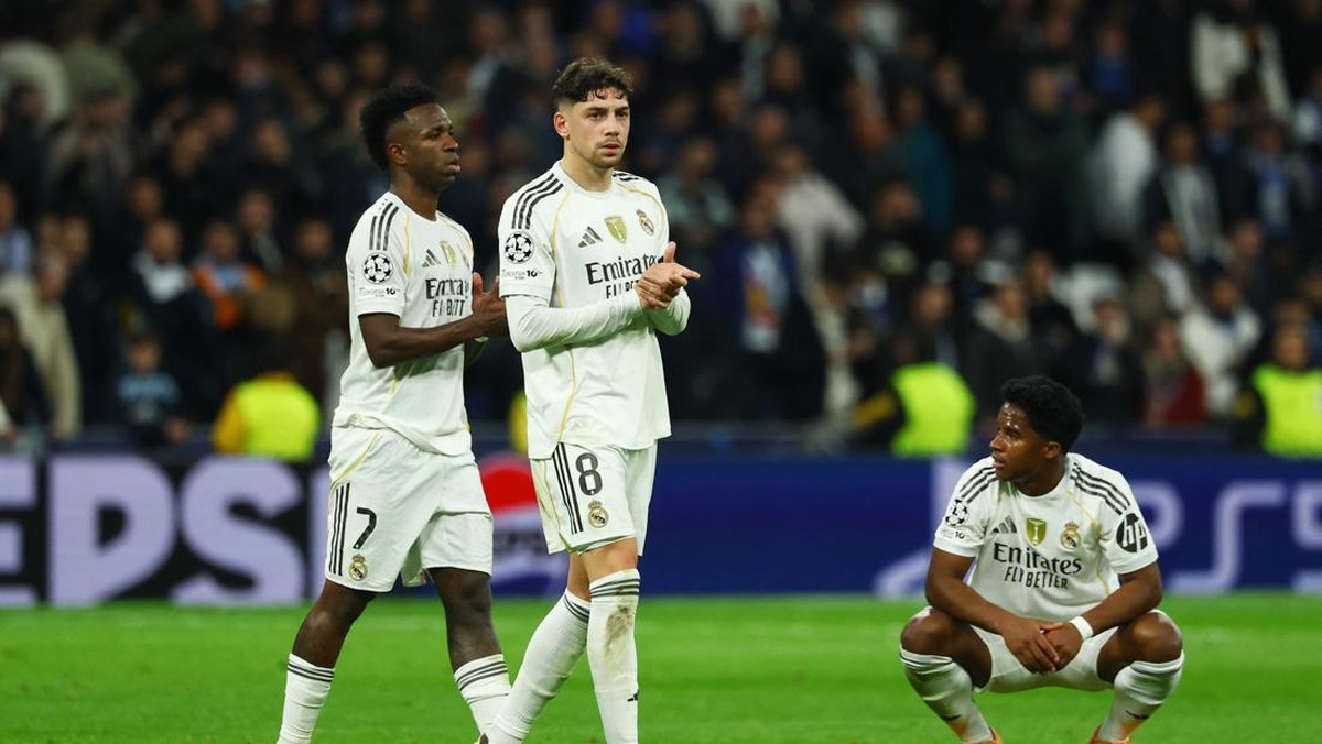 Real Madrid makin memble saja nih usai kalah dari Manchester City. (REUTERS/Susana Vera)