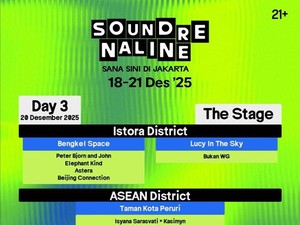 Jadwal Lengkap Soundrenaline 2025: 3 Hari di 3 Tempat dan Line Up-nya