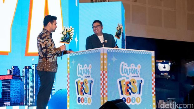 Wagub Emil Dardak di acara Livin' Fest 2025 Wagub Emil Dardak di acara Livin' Fest 2025