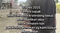Viral Momen Haru Anak Bertemu Ayah dengan Baju Penuh Lumpur di Aceh Tamiang