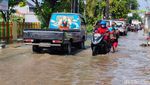 Banjir Masih Rendam Lima Kecamatan di Sidoarjo