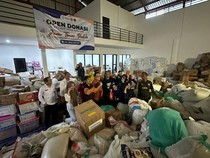 BPBD Kirim Bantuan Pemprov-Warga Jatim ke Sumatera-Aceh