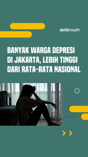 Video: Banyak Warga Jakarta Depresi, Lebih Tinggi dari Rata-rata Nasional