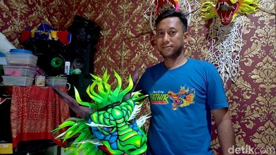 Mengenal Sosok Fathir Pembuat Layangan Naga yang Mendunia