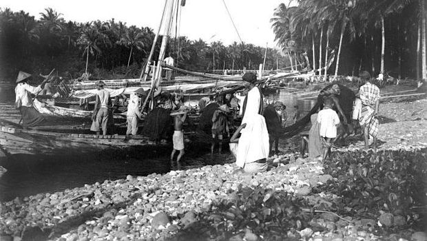 Foto lama pelabuhan di pantai utara Jawa Foto lama pelabuhan di pantai utara Jawa